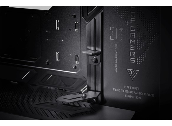 ASUS ROG Hyperion GR701 Up to 420mm Dual Radiator, ARGB Fan Hub, Full Tower BLACK CASE