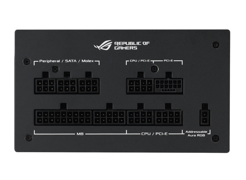 ASUS ROG STRIX 750W Gold Aura Edition RGB Power Supply