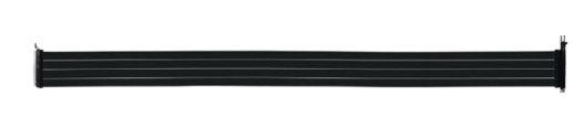 LIAN LI Premium PCI-E 16X 4.0 Black Extender 600 mm Riser Cable