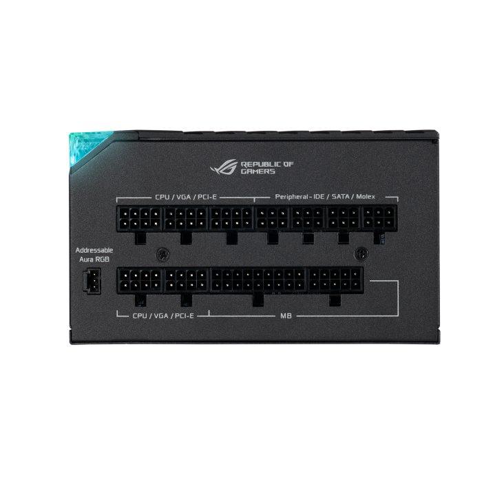 ASUS ROG Thor 850W 80 Plus Platinum II Fully Modular with OLED display and Aura Sync Power Supply