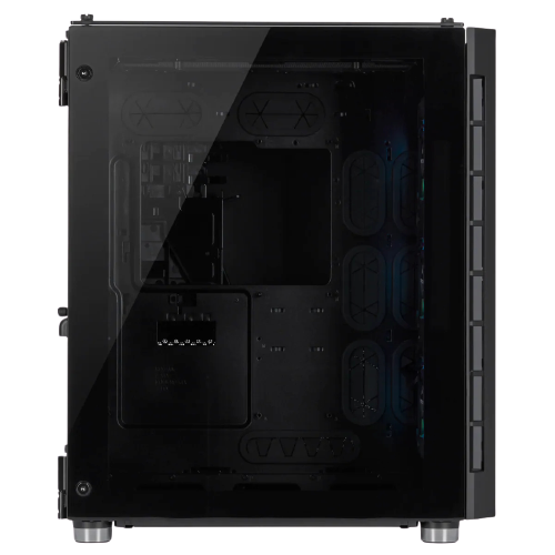 Corsair Crystal Series 680X RGB ATX High Airflow Tempered Glass Smart Case - Black