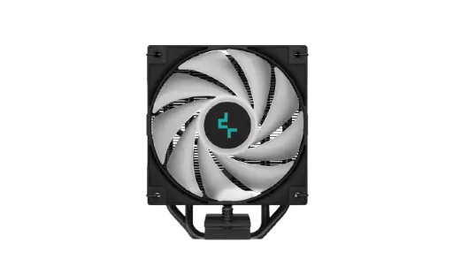 DeepCool AG400 BK ARGB Single-Tower CPU Cooler, 120mm Static ARGB Fan, Direct-Touch Copper Heat Pipes, Intel_AMD Support (1).webp