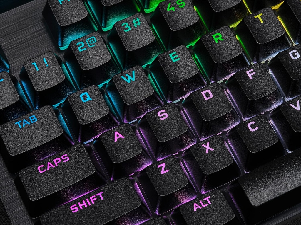 Corsair K70 RGB PRO Mechanical Gaming Keyboard with Polycarbonate Arabic Keycaps— CHERRY® MX Red