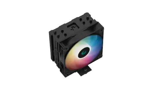 DeepCool AG400 BK ARGB Single-Tower CPU Cooler, 120mm Static ARGB Fan, Direct-Touch Copper Heat Pipes, Intel_AMD Support.webp