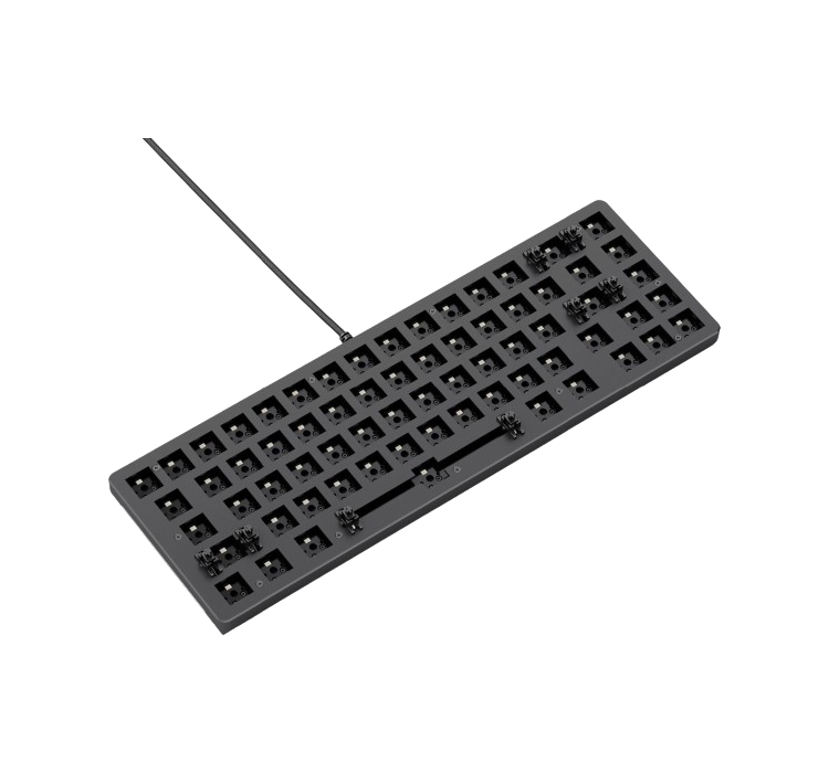 Glorious - GMMK 2 65% Compact Barebone Mechanical Black Gaming Keyboard