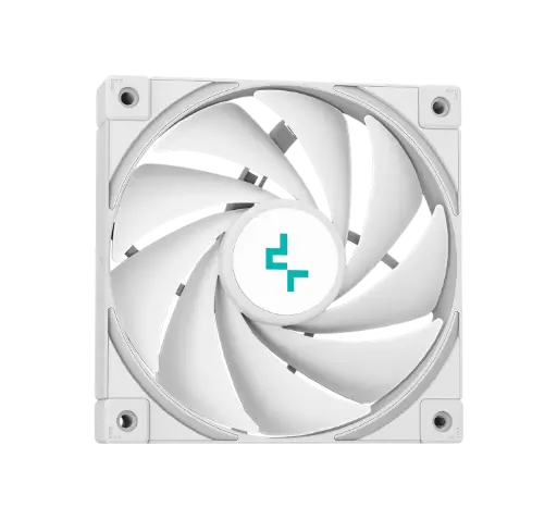 DeepCool LT520 WH 240mm,  FK120 FDB Fans, Multidimensional Infinity Mirror Block Liquid CPU Cooler.webp