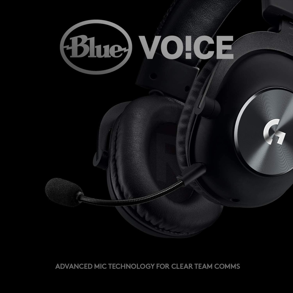 Logitech G Pro X Gaming  with Blue Voice Technology Headset
