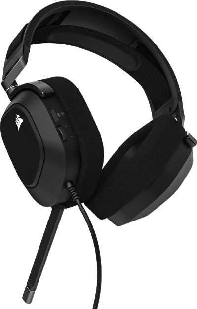 Corsair HS80 RGB USB Wired Gaming Headset — Carbon (EU)