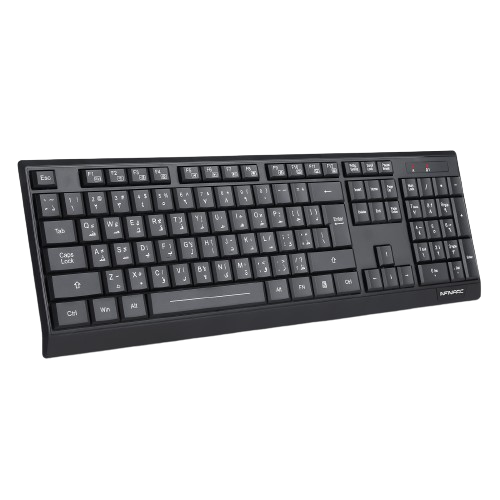 INFINIARC Wireless Commercial Keyboard Combo _ KM117