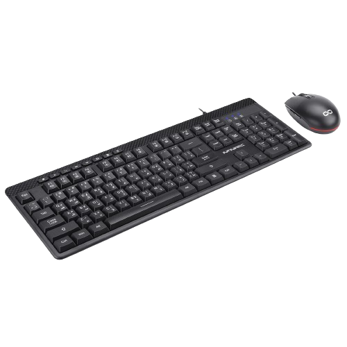 INFINIARC Wired Commercial Keyboard Combo _ KM118