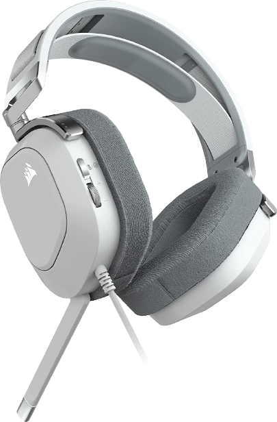 Corsair HS80 RGB USB Wired Gaming Headset — White (EU)