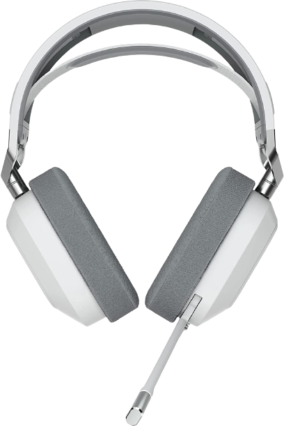 Corsair HS80 RGB USB Wired Gaming Headset — White (EU)