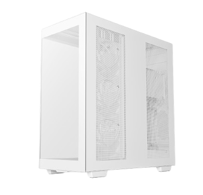 DeepCool CH780 3 x 140mm PWM ARGB Fans Pre-Installed Full Tower Panoramic Glass Gaming WHITE PC Case