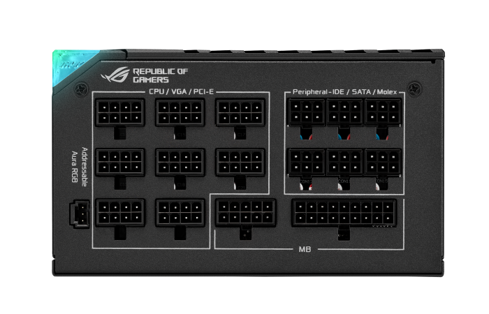 Asus Rog Thor 1200W Platinum II ATX Power Supply Unit, 80Plus Platinum