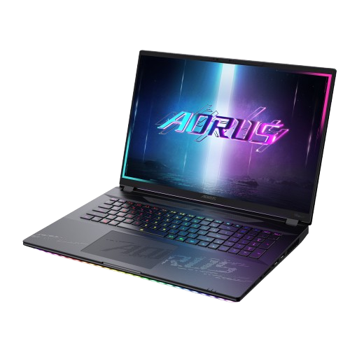 Gigabyte AORUS MASTER 18 BZH, Intel Core Ultra 9 275HX, 5090 GPU, 1TBx2 Black Gaming Laptop