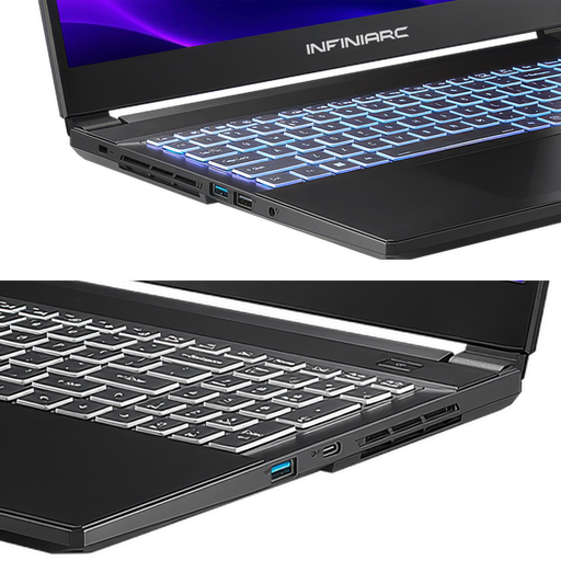 INFINIARC®16" QHD LCD, INTEL Ultra 9 275HX, RTX 5070 Ti 12GB DDR7, 300Hz, 100% sRGB, 1TB PCIE M.2 SSD, 32GB DDR5 Gaming Laptop