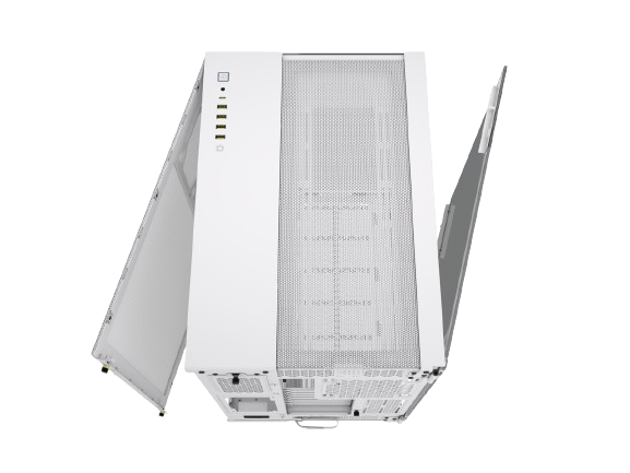 Corsair 6500X Mid-Tower Dual Chamber White PC Case