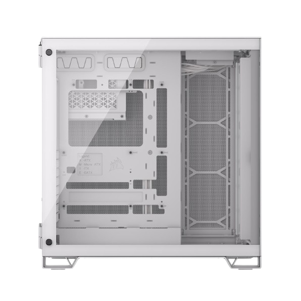Corsair 6500D AIRFLOW Mid-Tower Dual Chamber WHITE PC Case