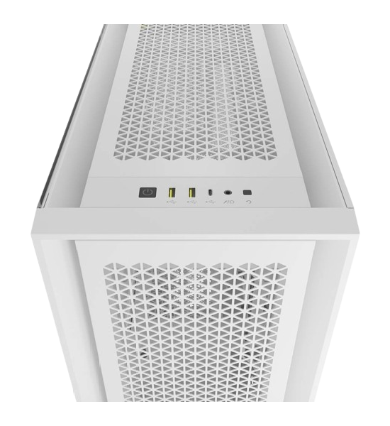 Corsair 5000D CORE AIRFLOW Mid-Tower ATX White PC Case