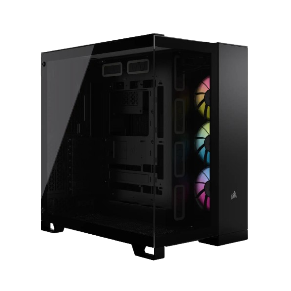 Corsair iCUE LINK 6500X RGB Mid-Tower ATX Dual Chamber Black PC Case