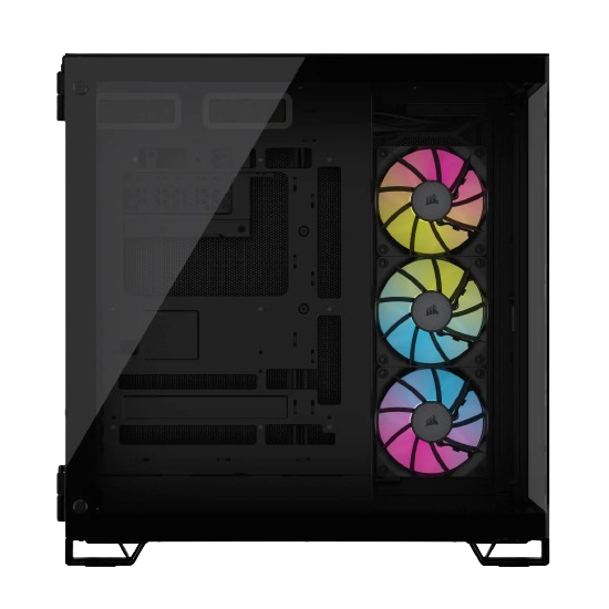 Corsair iCUE LINK 6500X RGB Mid-Tower ATX Dual Chamber Black PC Case