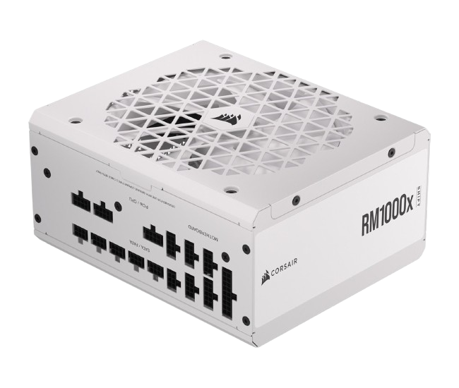 Corsair RM1000x SHIFT 80 PLUS Gold Fully Modular White ATX Power Supply