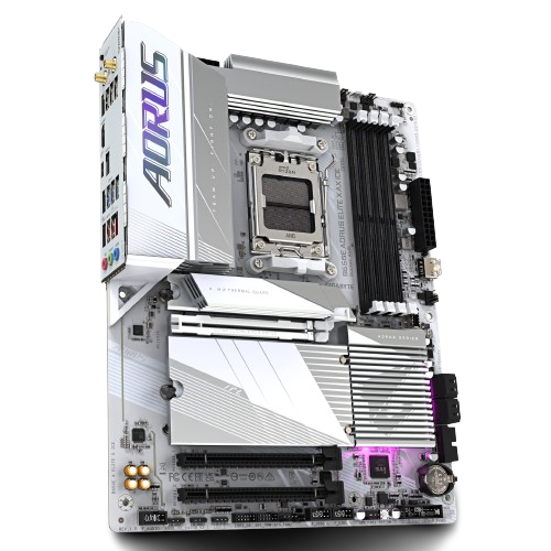 GIGABYTE B650E AORUS Elite X AX ICE AM5, DDR5, 3X M.2 WiFi 6E ATX Motherboard