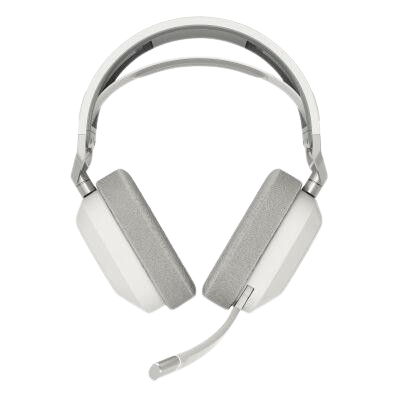 Corsair HS80 RGB WIRELESS Dolby Audio 7.1 Surround Premium White Gaming Headset