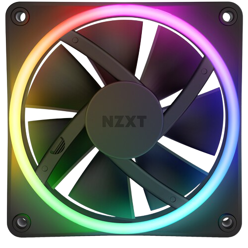 NZXT F120 RGB DUO Triple Pack Black Fan