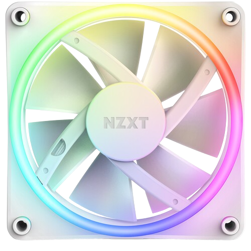 NZXT F120 RGB DUO Triple Pack White Fan