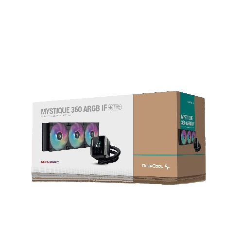 DeepCool MYSTIQUE 360 LCD Black Liquid Cooler INFINIARC Edition