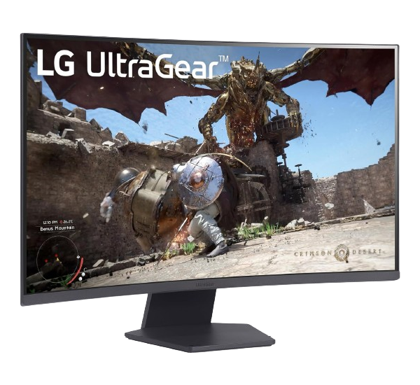 LG 32” UltraGear QHD 2560 x 1440 curved, 180Hz, 1ms, AMD FreeSync, gaming monitor