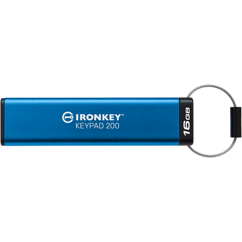 Kingston IronKey Keypad 200 Series 16GB USB Flash Drive
