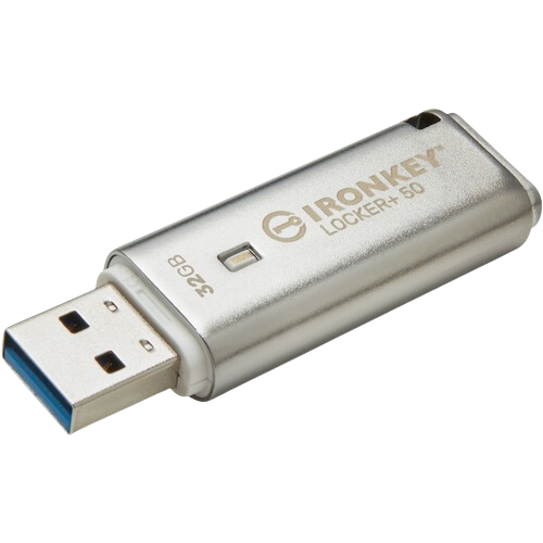 Kingston IronKey Locker+ 50 USB 32GB Flash Drive