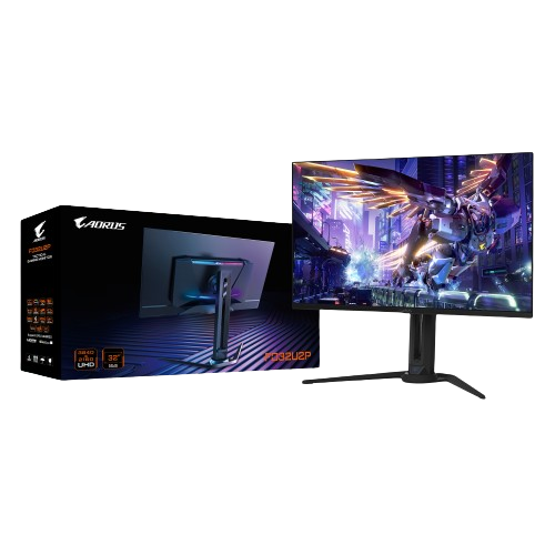 Gigabyte AORUS FO32U2P QD-OLED 32” 3840 x 2160(UHD) 240Hz, 0.03ms, Flat Gaming Monitor