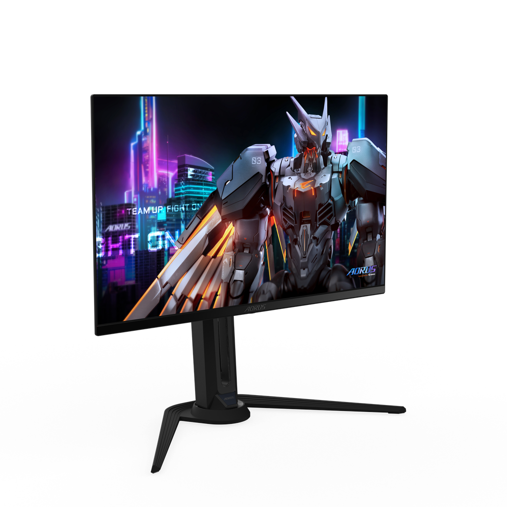 Gigabyte AORUS FO27Q3 27" OLED Gaming Monitor - 2560 x 1440 (QHD), 360Hz, 0.03ms, KVM, 250 CD/m², FreeSync Premium Pro, DisplayHDR True Black 400, HDMI 2.1