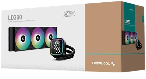 DeepCool LD360 360mm ARG Black Liquid CPU Cooler