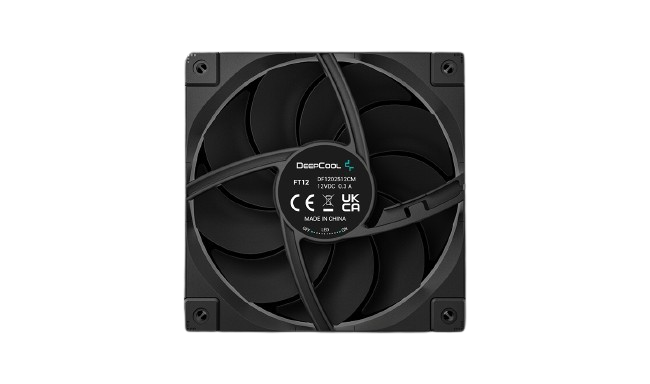 Deepcool FT12 120mm Black Single Fan
