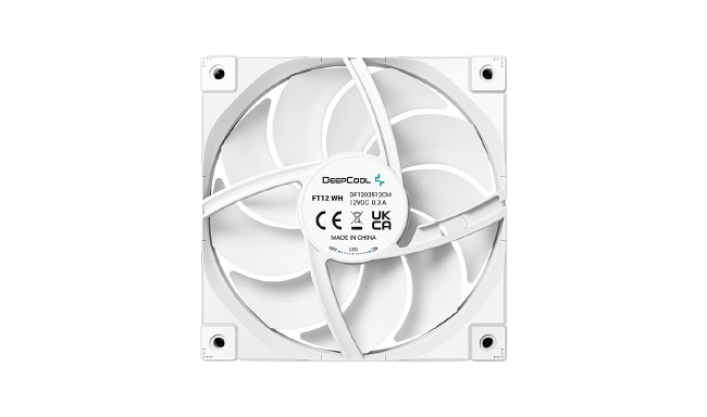 Deepcool FT12 120mm White Single Fan
