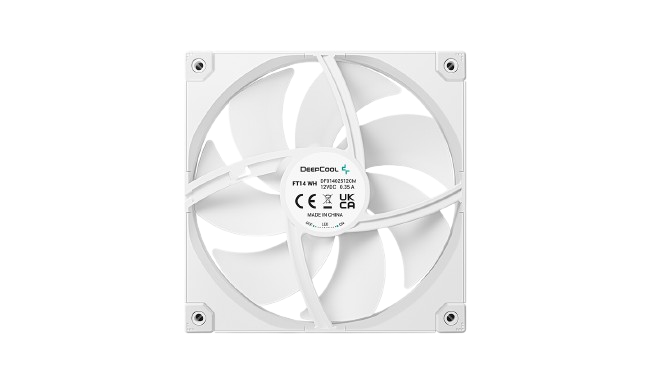 Deepcool FT14 140mm White Single Fan