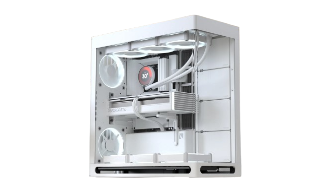 HAVN HS 420 Mid Tower White Case