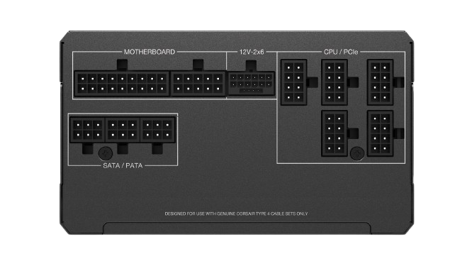RMx Series RM850x Gold, 850W Fully Modular Power Supply