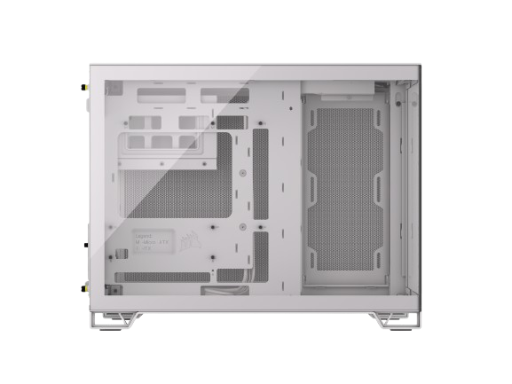 Corsair 2500X Mid Tower Dual Chamber White PC Case