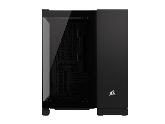 Corsair iCUE LINK 2500X RGB Micro ATX Dual Chamber Black PC Case 