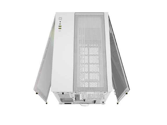 Corsair iCUE LINK 2500X RGB Micro ATX Dual Chamber White PC Case