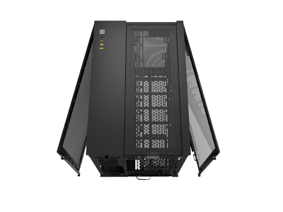Corsair 2500D AIRFLOW Micro ATX Tower Dual Chamber Black PC Case