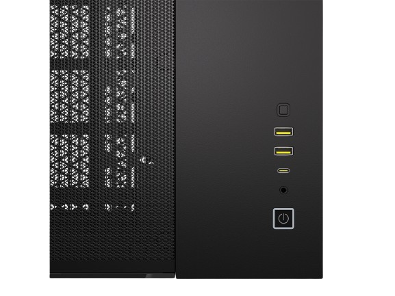 Corsair 2500X Micro ATX Dual Chamber Black PC Case