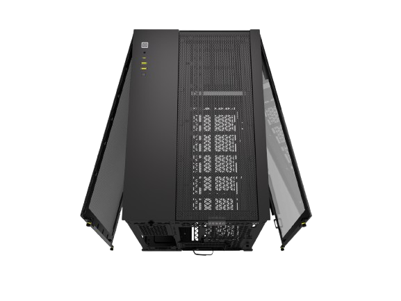 Corsair 2500X Micro ATX Dual Chamber Black PC Case