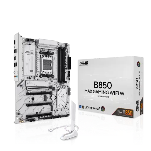 ASUS B850 MAX GAMING WIFI W ATX Motherboard – AMD Socket AM5