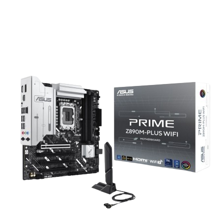 ASUS PRIME Z890M-PLUS WIFI, DDR5, LGA1851, Intel Motherboard
